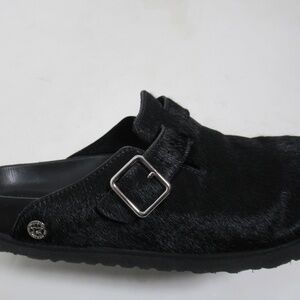 Birkenstock 1774 Men's Boston Cowhide Clog Black Size 11 US / 10 UK / 44 EU